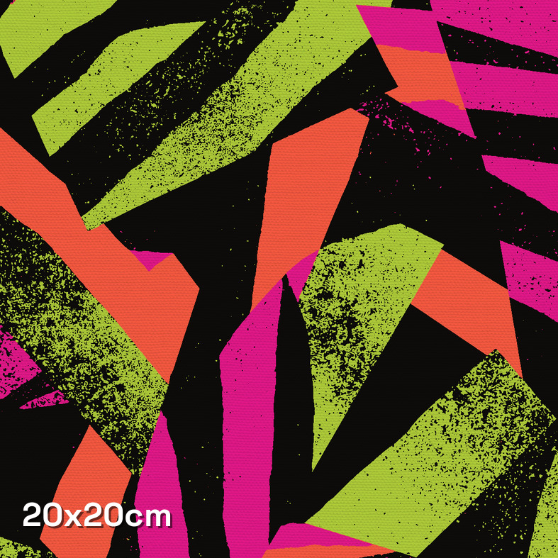 Neon Dazzle Splatter Camouflage Fabric - Image 3