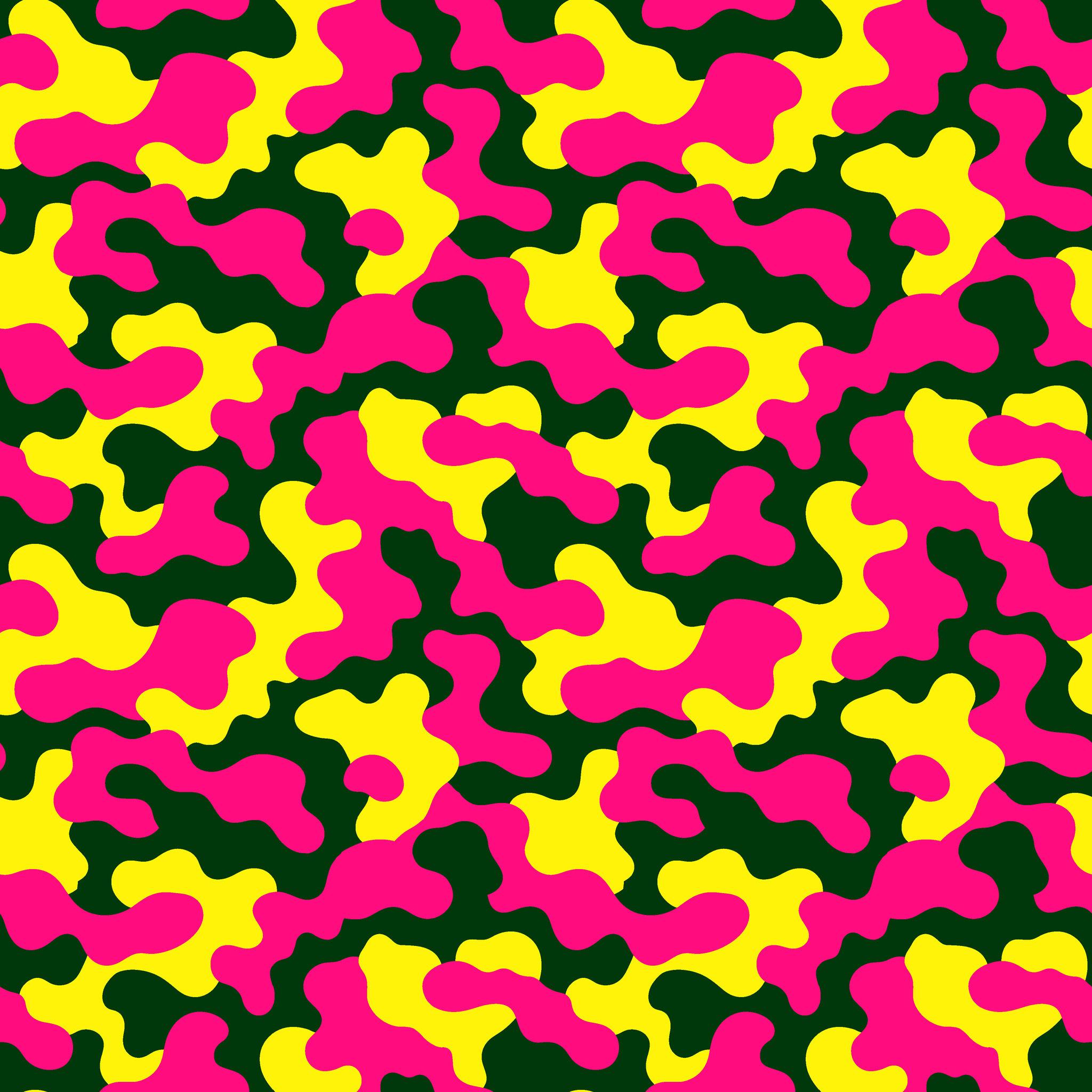 Neon Surge Camouflage Fabric - Image 2