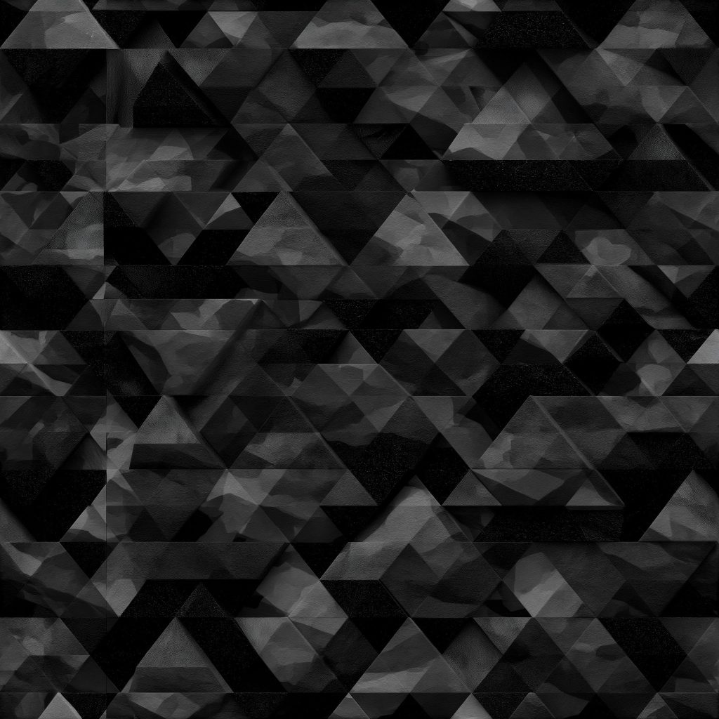 Nighttime Geometric Camouflage Fabric