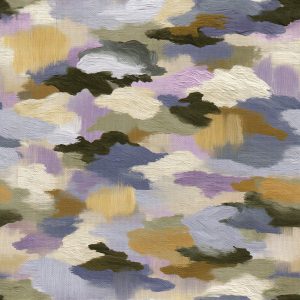 Pastel Painting Shades Camouflage Fabric