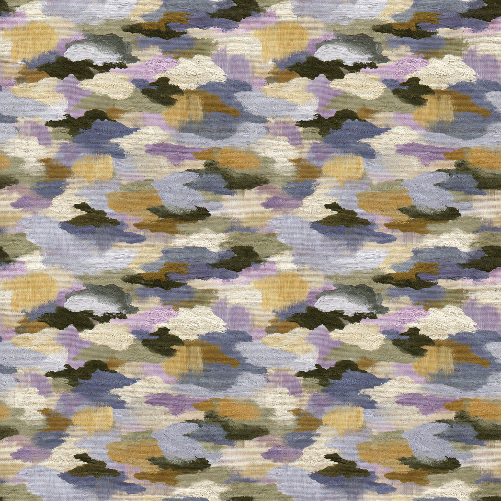 Pastel Painting Shades Camouflage Fabric - Image 2