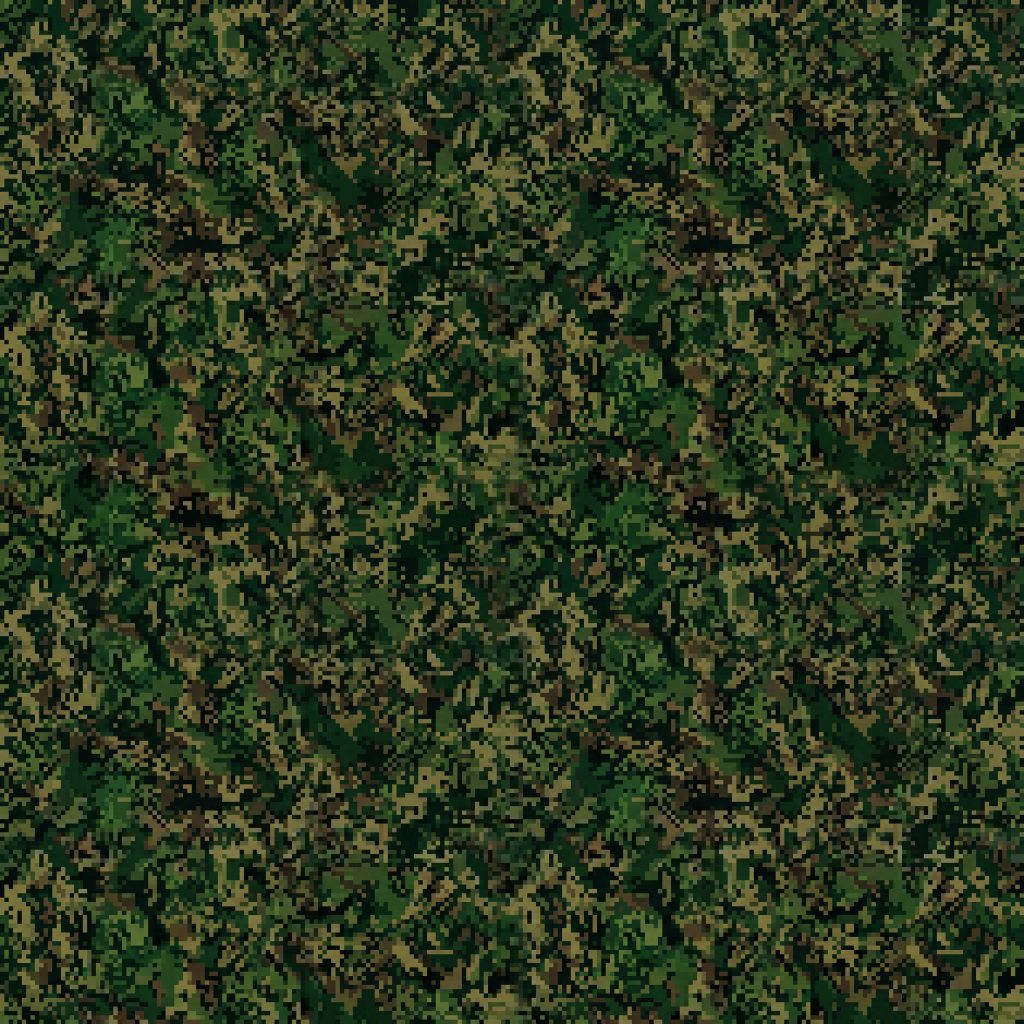 Pixel Jungle Camouflage Fabric