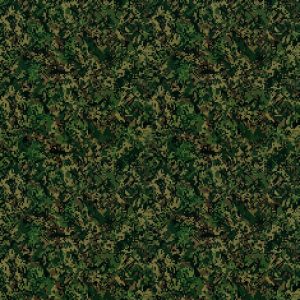 Pixel Jungle Camouflage Fabric