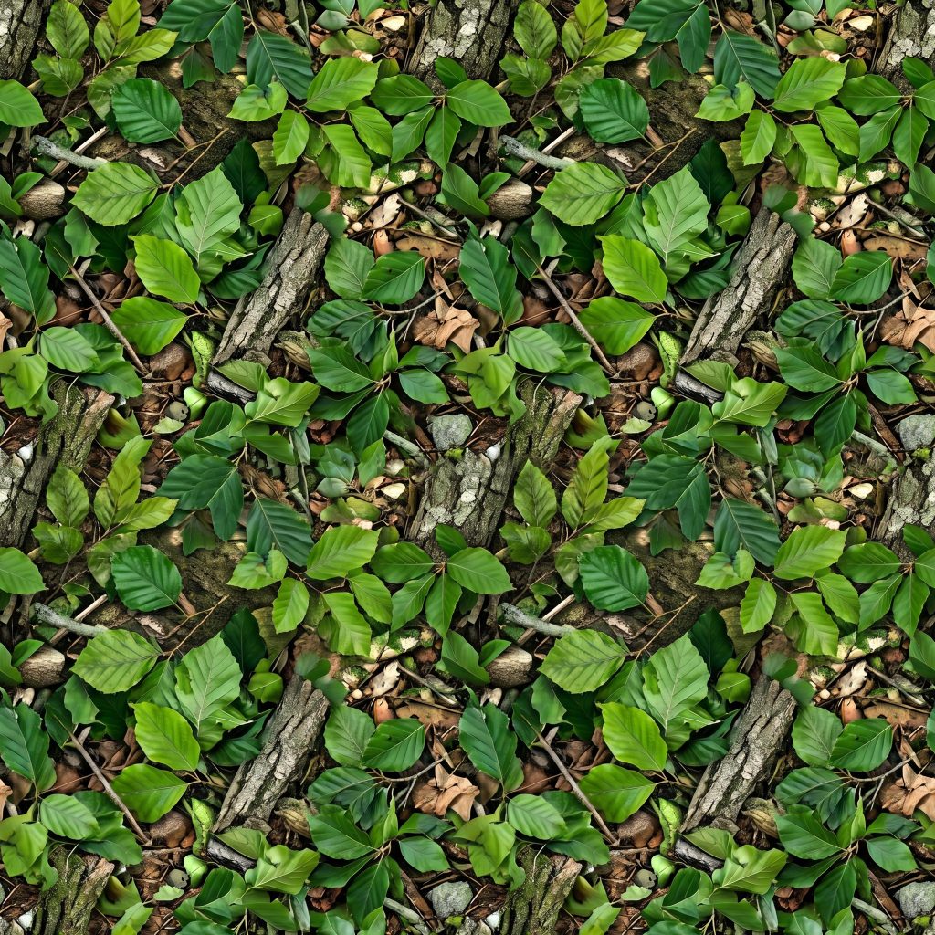Summer Beech Bright UK Camouflage Fabric