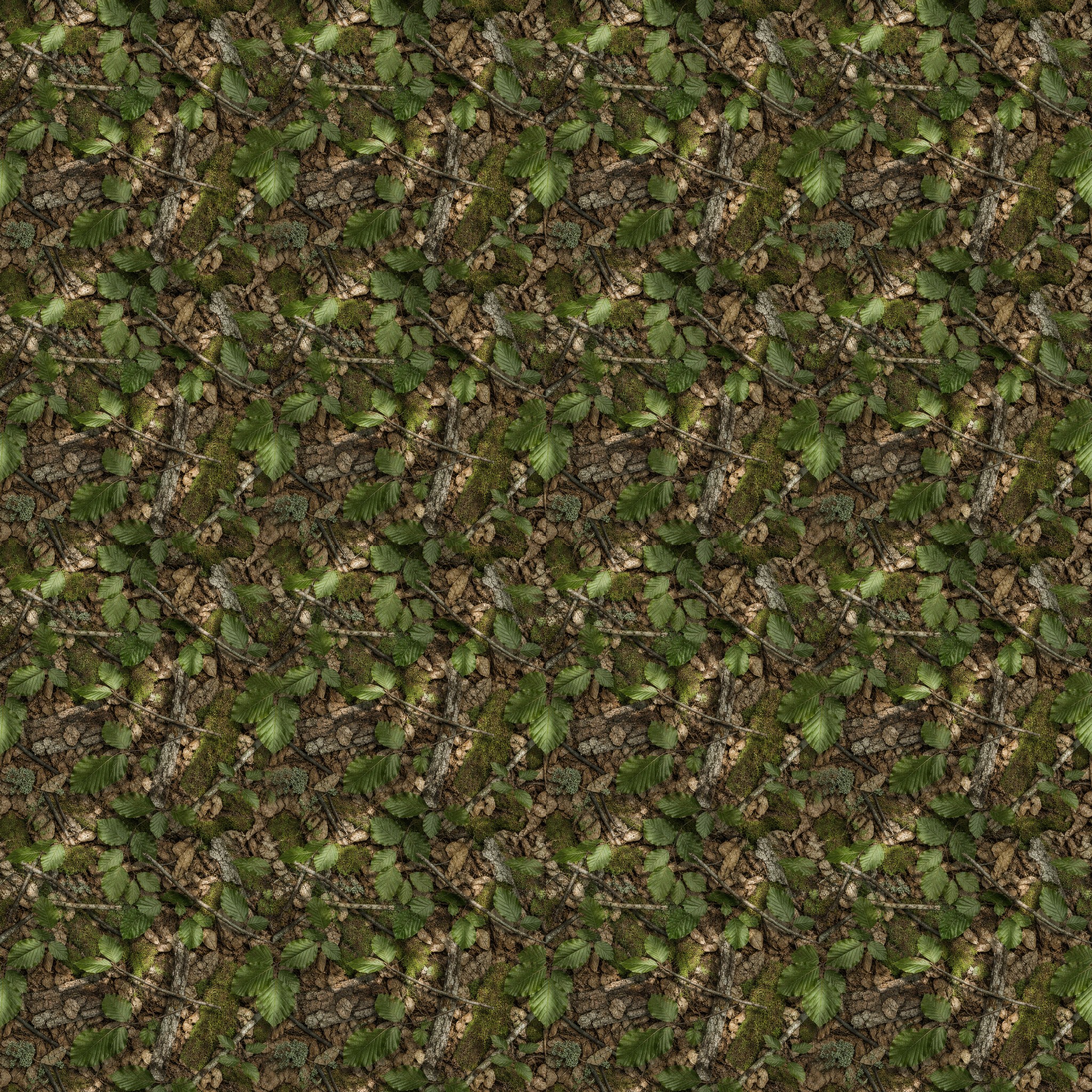 Summer Beech Dappled UK Camouflage Fabric - Image 2