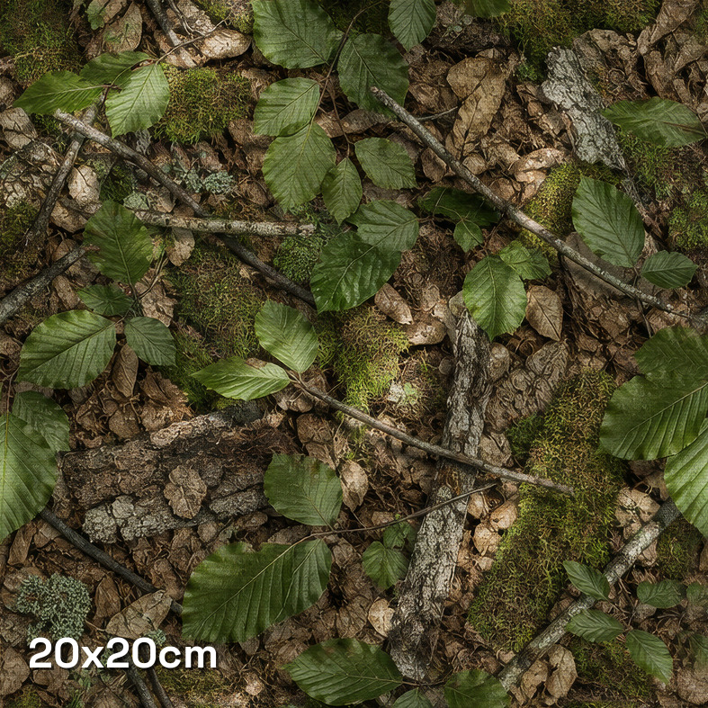 Summer Beech Dappled UK Camouflage Fabric - Image 3