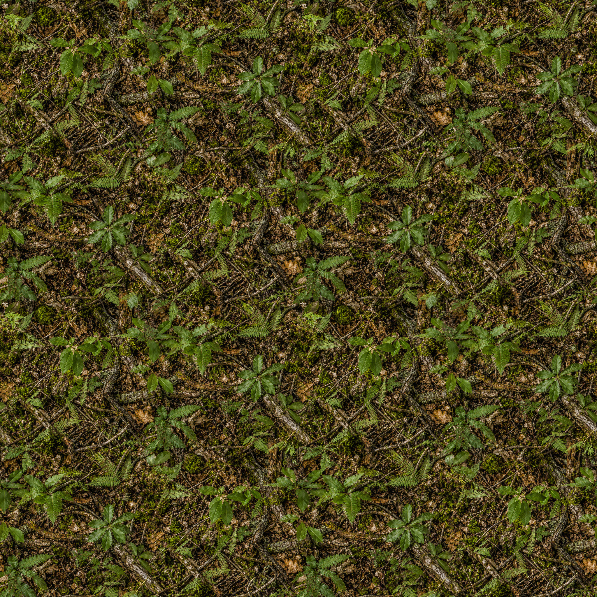 Summer Chestnut UK Camouflage Fabric - Image 2