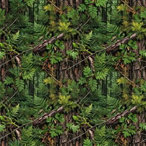 Summer Mix UK Forest Camouflage Fabric