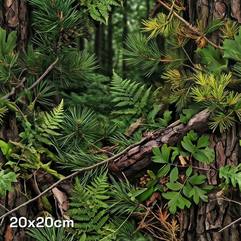 Summer Mix UK Forest Camouflage Fabric - Image 3