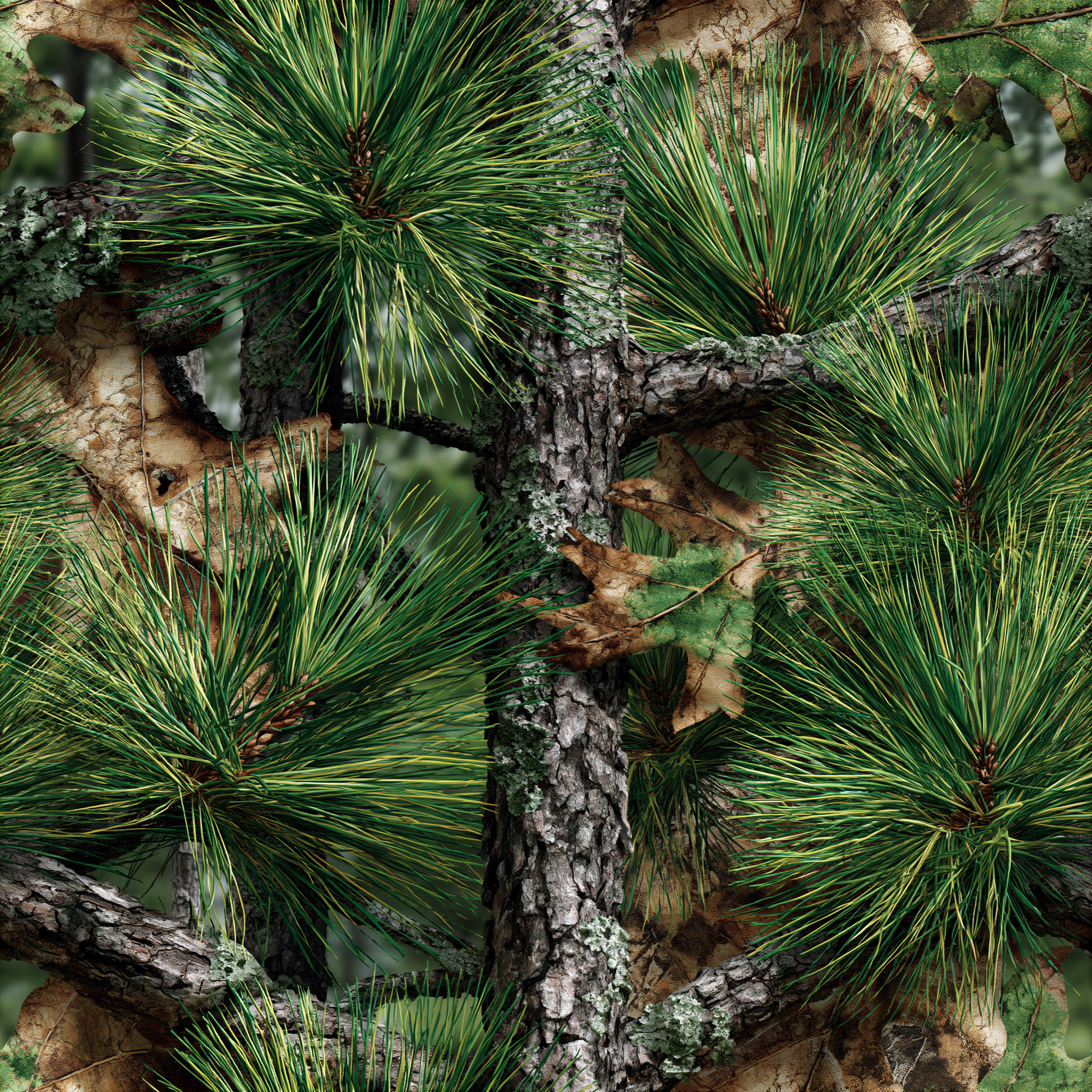 Summer Pine XL Camouflage Fabric