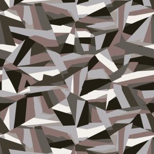Urban Geometric Camouflage Fabric