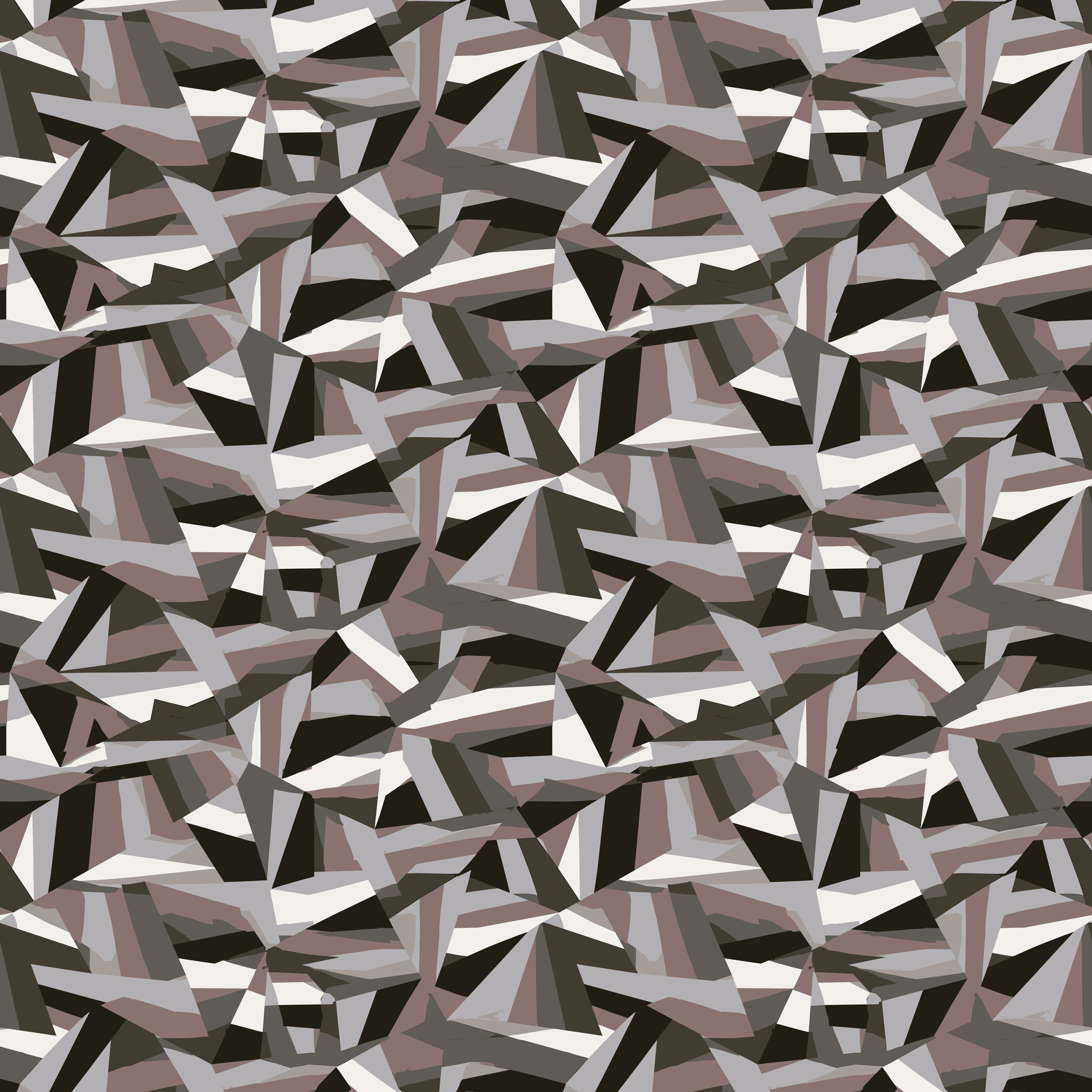 Urban Geometric Camouflage Fabric - Image 2